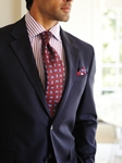 Carmel Handrolled Pocketsquare