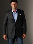 Mahogany Collection Grey Stripe Suit