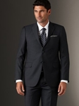Mahogany Collection Grey Stripe Suit