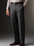 Charcoal Gabardine Trouser