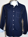 Grey Casual Washed Shirts