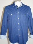 Grey Casual Washed Shirts