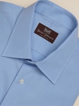 Blue Small Plaid Dress Shirt