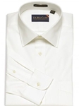 White 100's 2 Ply Classic Twill Spread Collar