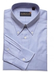 White 100's 2 Ply Classic Twill Spread Collar