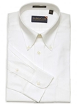 White 100's 2 Ply Classic Twill Spread Collar