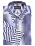 White 100's 2 Ply Classic Twill Spread Collar