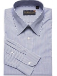 White 100's 2 Ply Classic Twill Spread Collar