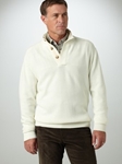 Half Zip Mock Neck Sweatshirt