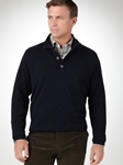 Half Zip Mock Neck Sweatshirt