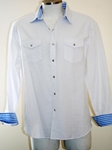 Grey Casual Washed Shirts