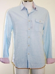 Grey Casual Washed Shirts