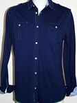 Grey Casual Washed Shirts