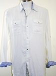 Grey Casual Washed Shirts
