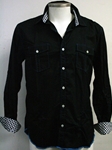 Grey Casual Washed Shirts