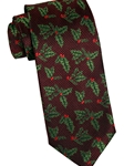 Green Handsewn Carmel Holiday Tie