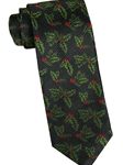 Green Handsewn Carmel Holiday Tie