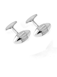 Gold Cufflinks with Double Mother-of-pearl Buttons
