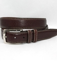 Sueded Zimbabwe Nile Crocodile Belt