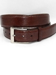 Sueded Zimbabwe Nile Crocodile Belt