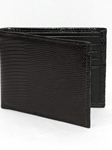 Tumbled Calf Weekender ID Case - Black