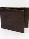 Tumbled Calf Weekender ID Case - Black