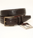 Sueded Zimbabwe Nile Crocodile Belt