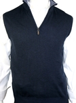 Half Zip Mock with Twisted Yarn