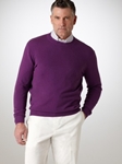 Cashmere Cable V Sweater