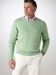 Cashmere Cable V Sweater
