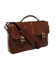 Arlington Leather Briefcase: 100% Genuine Leather