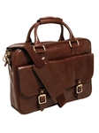 Arlington Leather Briefcase: 100% Genuine Leather