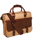 Arlington Leather Briefcase: 100% Genuine Leather
