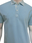 Stripe Jersey Short Sleeve Polo