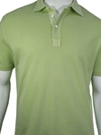 Stripe Jersey Short Sleeve Polo