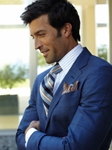 Carmel Handrolled Pocketsquare