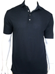 Stripe Jersey Short Sleeve Polo