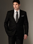 Mahogany Collection Grey Stripe Suit