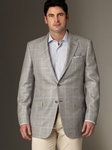 Mahogany Collection Grey Stripe Suit