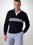 Half Zip Mock Neck Sweatshirt