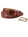 24K Etched Gold Plated Over Brass 1 inch Buckle