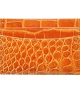 Black Alligator Double Billfold Wallet