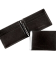 Black Alligator Double Billfold Wallet
