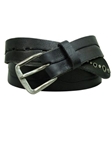 Black American Alligator Bombay Belt