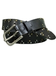 Black American Alligator Bombay Belt
