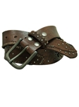 Black American Alligator Bombay Belt