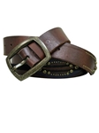 Black American Alligator Bombay Belt