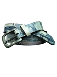Black American Alligator Bombay Belt