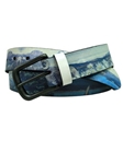 Black American Alligator Bombay Belt