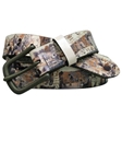 Black American Alligator Bombay Belt
